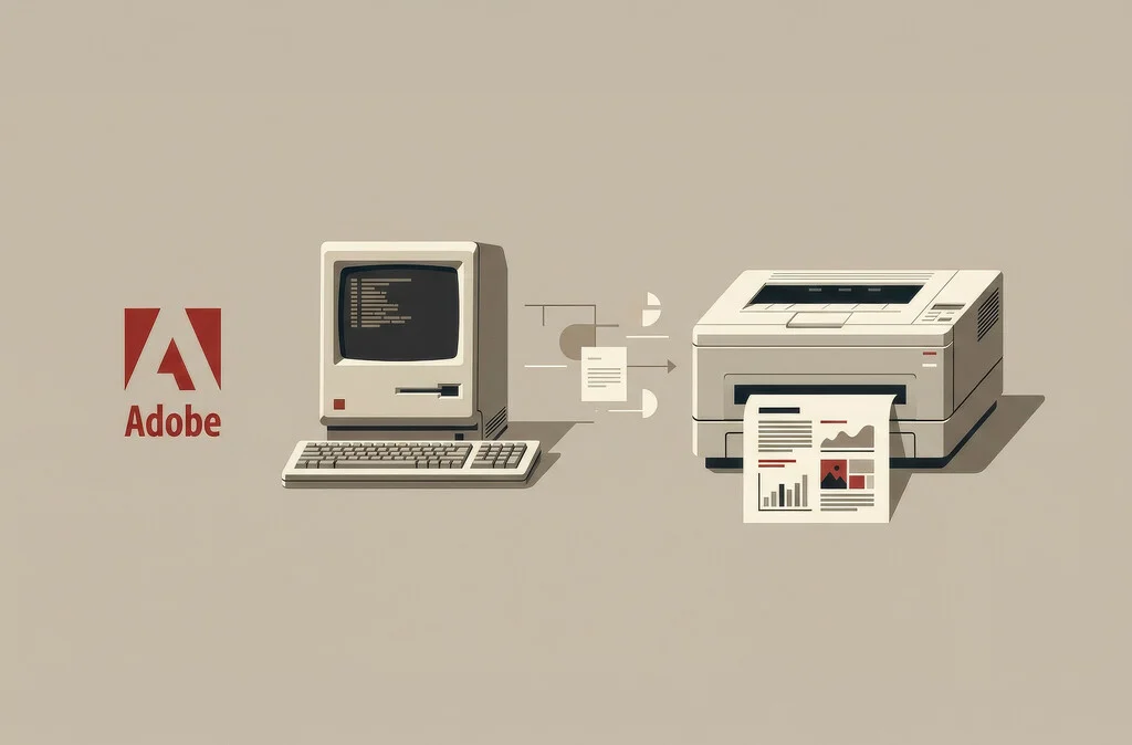 Adobe revoluciona la impresión: de un problema oculto a gigante del software