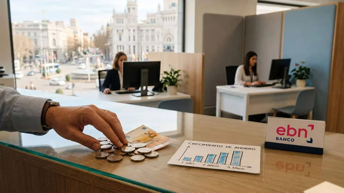 Clientes de EBN Banco se benefician de un 3,20% TAE en depósitos combinados ahora disponibles