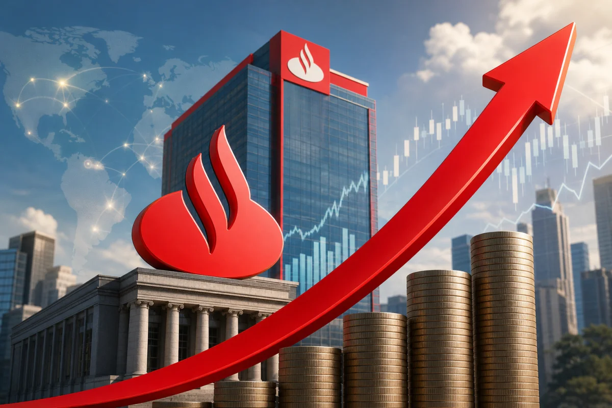 Los resultados del 2T26 impulsan la valoración de Santander y benefician a sus accionistas